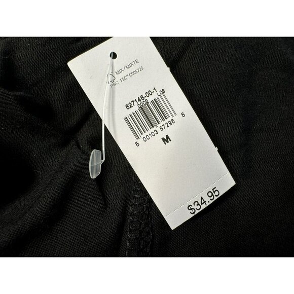 GAP Y2K Black Crochet Halter Tank Top Sz Medium Fully Lined 70's Vibe NEW - Picture 5 of 6